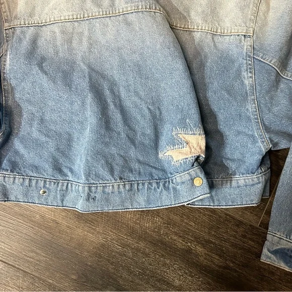 SER.O.YA Olympia Denim Jacket xxs oversized - Picture 4 of 5